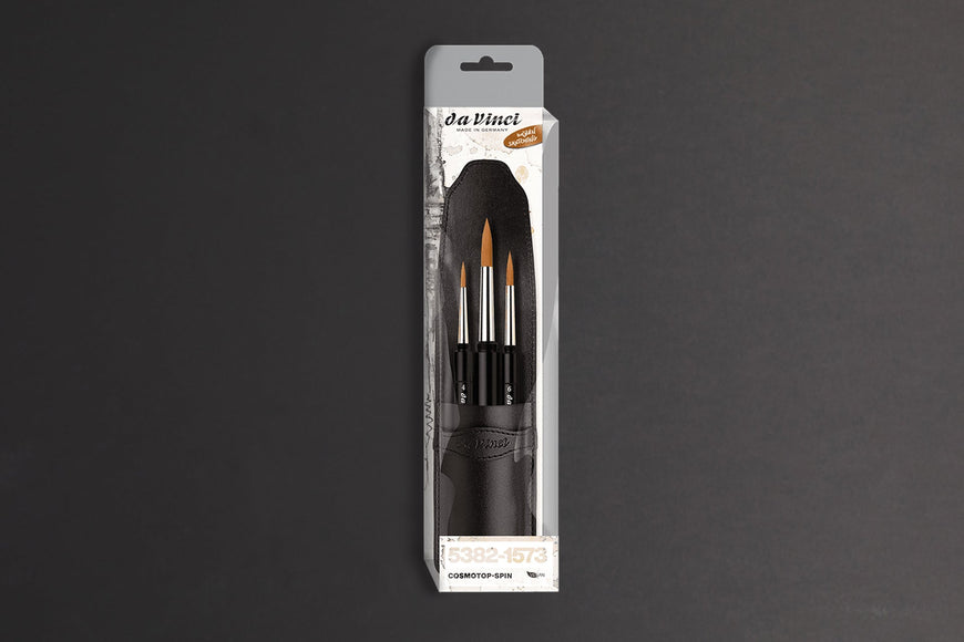 COSMOTOP - SPIN Travel Brush Set for Watercolor - IndiGraph